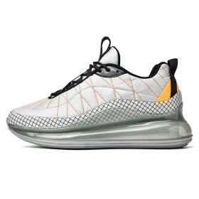 2022 New Running Shoes Men Fashion Blade Sneakers Male Summer Breathable Mesh Sport Tennis Shoes Street Hot Flats Sneakers (Color: Gray, size: 41)